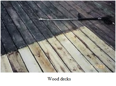 wood deck